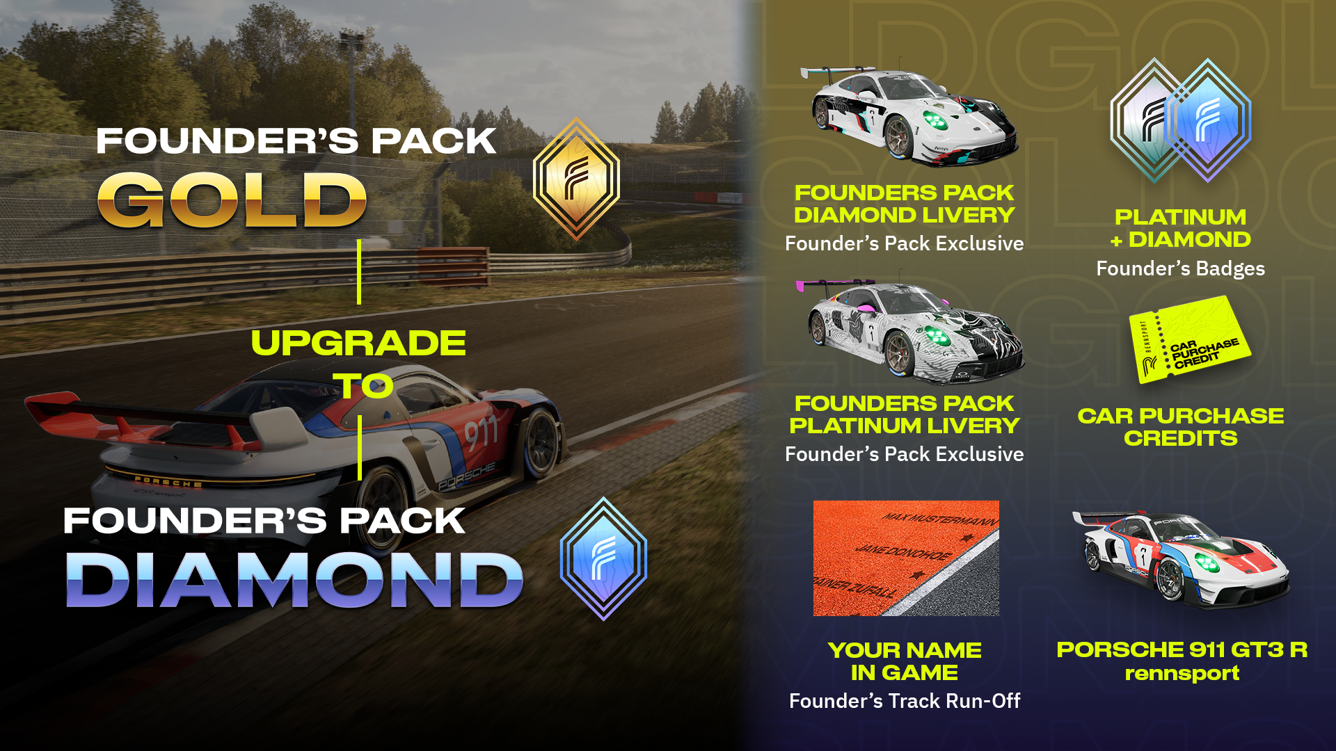 FOUNDER'S PACK UPGRADE GOLD-DIAMOND - featuredMedia