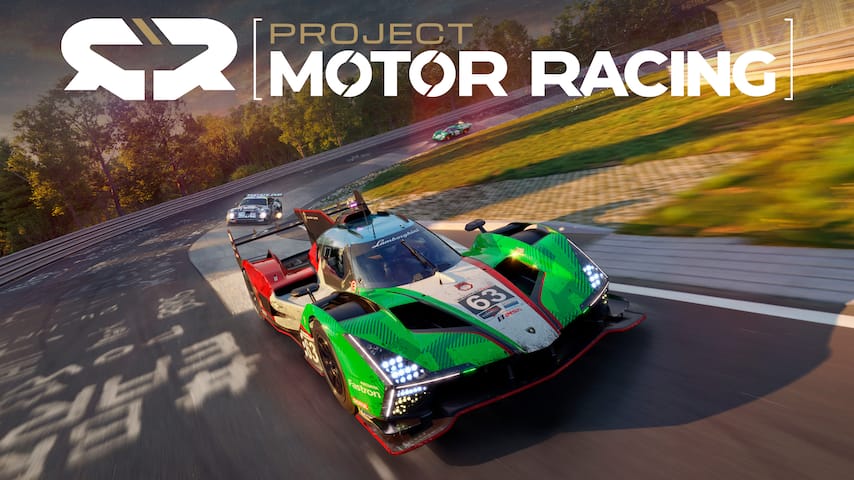 project motor racing vertical card thumbnail