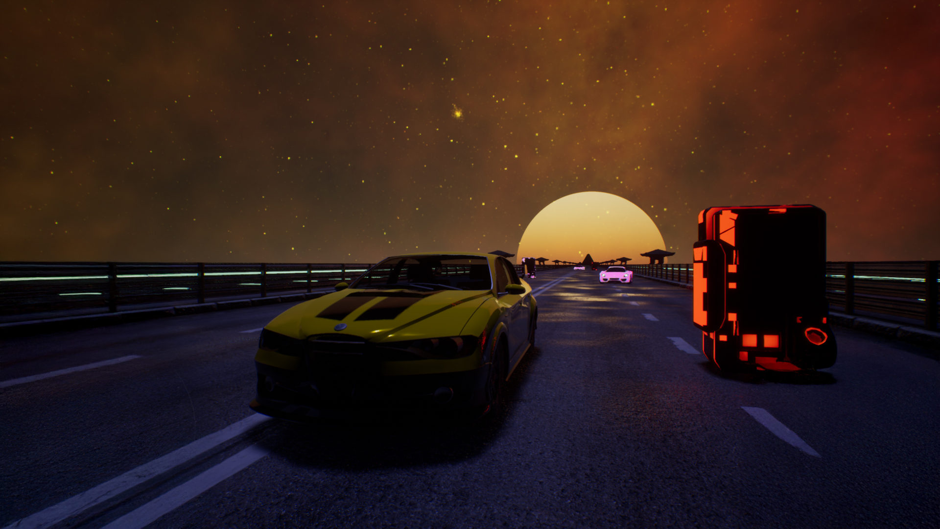 Synthwave Burnout-n0zmm