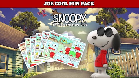 Snoopy & The Great Mystery Club - Joe Cool Fun Pack