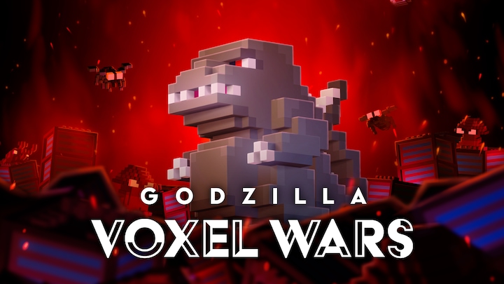 Godzilla Voxel Wars