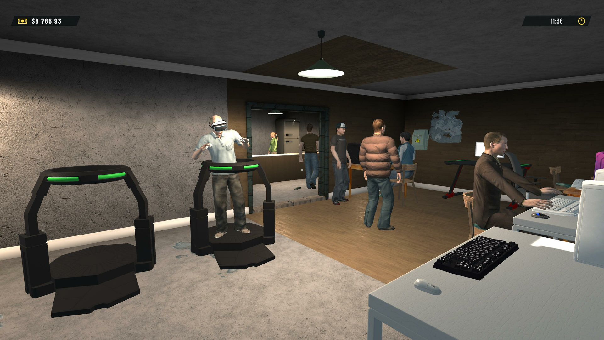 CYBER INTERNET CLUB SIMULATOR-11bkd