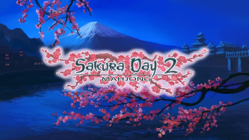 sakura day 2 mahjong vertical card thumbnail