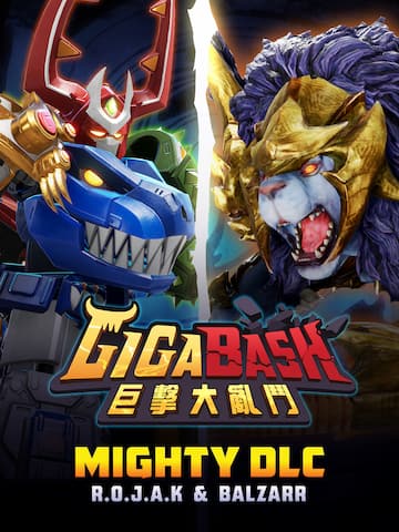 GigaBash - Mighty DLC: R.O.J.A.K & Balzarr