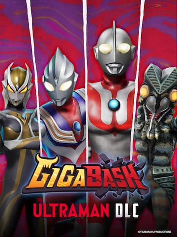 GigaBash - Ultraman 4 Characters Pack