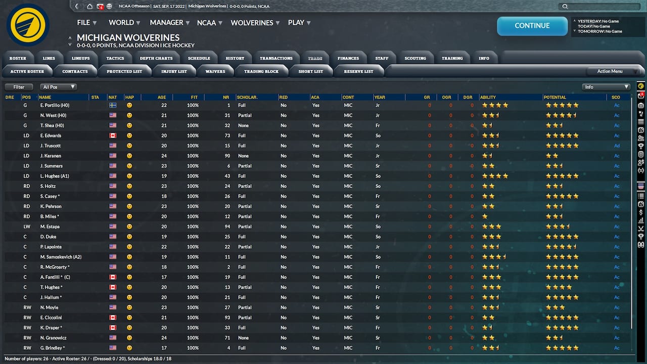 Franchise Hockey Manager 9-1a5n9