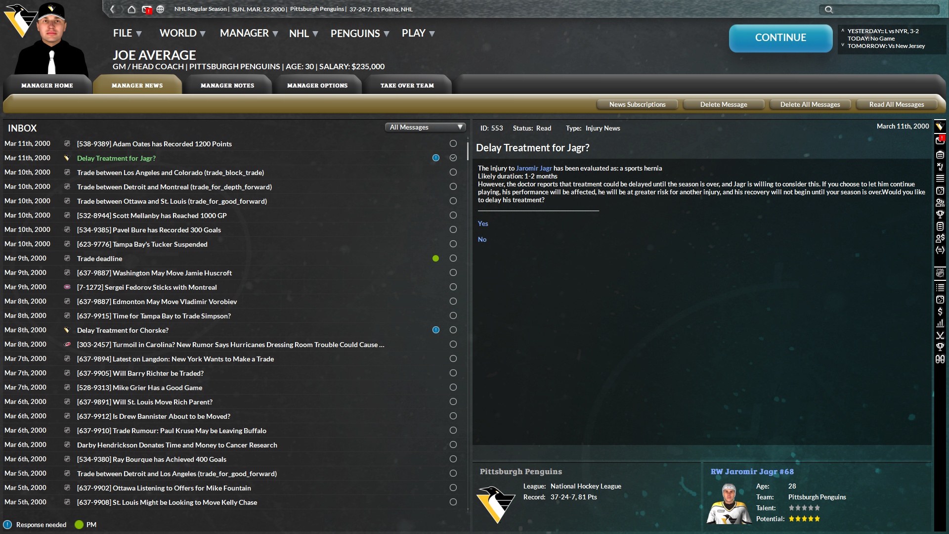 Franchise Hockey Manager 9 | ดาวน์โหลดและซื้อวันนี้ - Epic Games Store