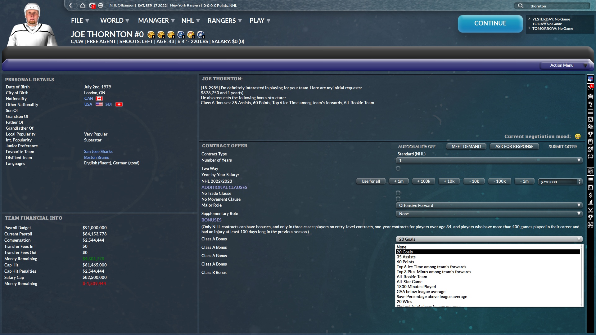 Franchise Hockey Manager 9 | Download and Buy Today - Epic Games Store