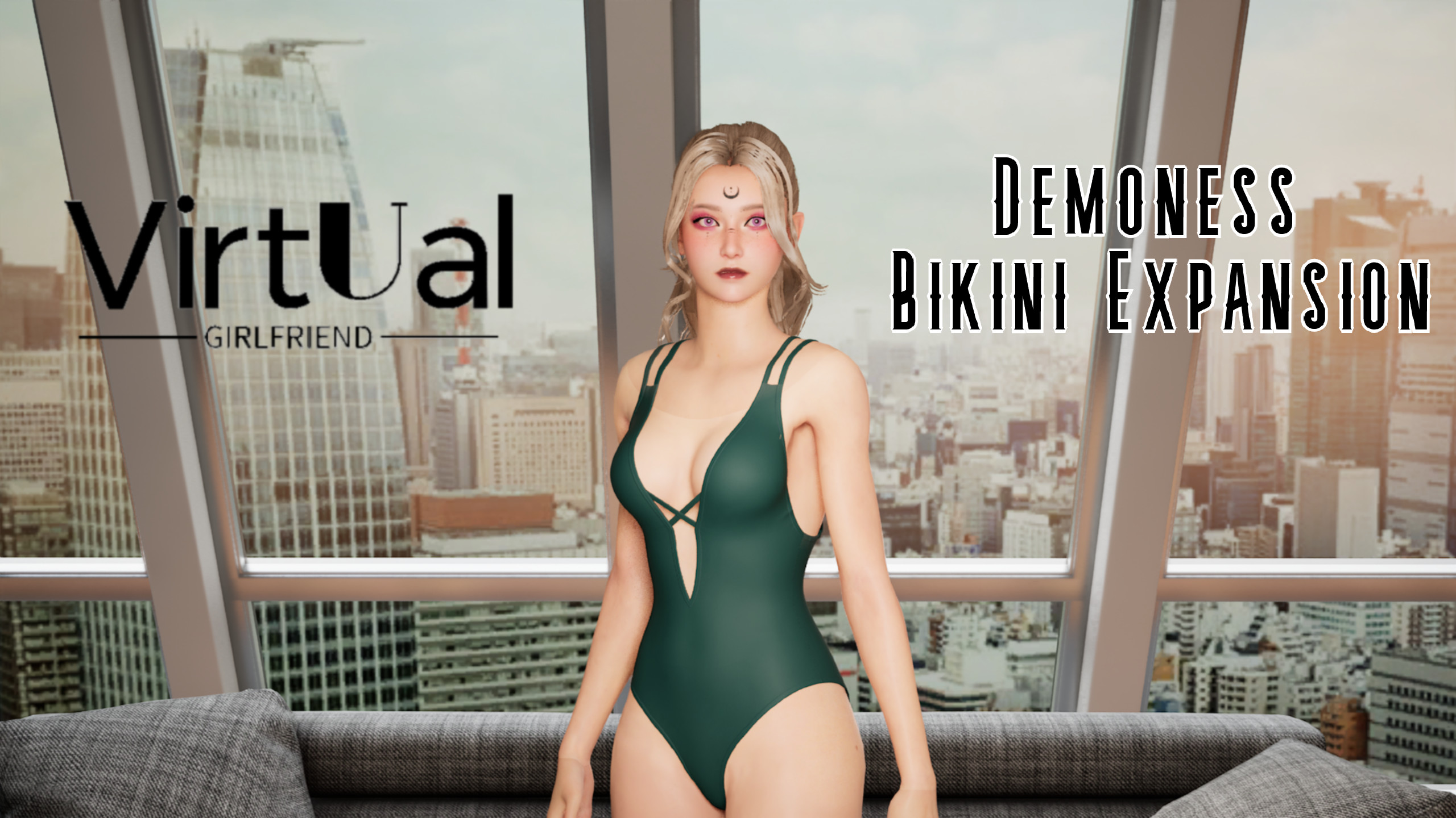 Virtual Girlfriend: Demoness Bikini Expansion - OfferImageWide