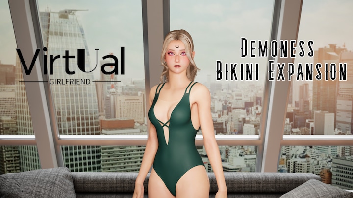 Virtual Girlfriend: Demoness Bikini Expansion