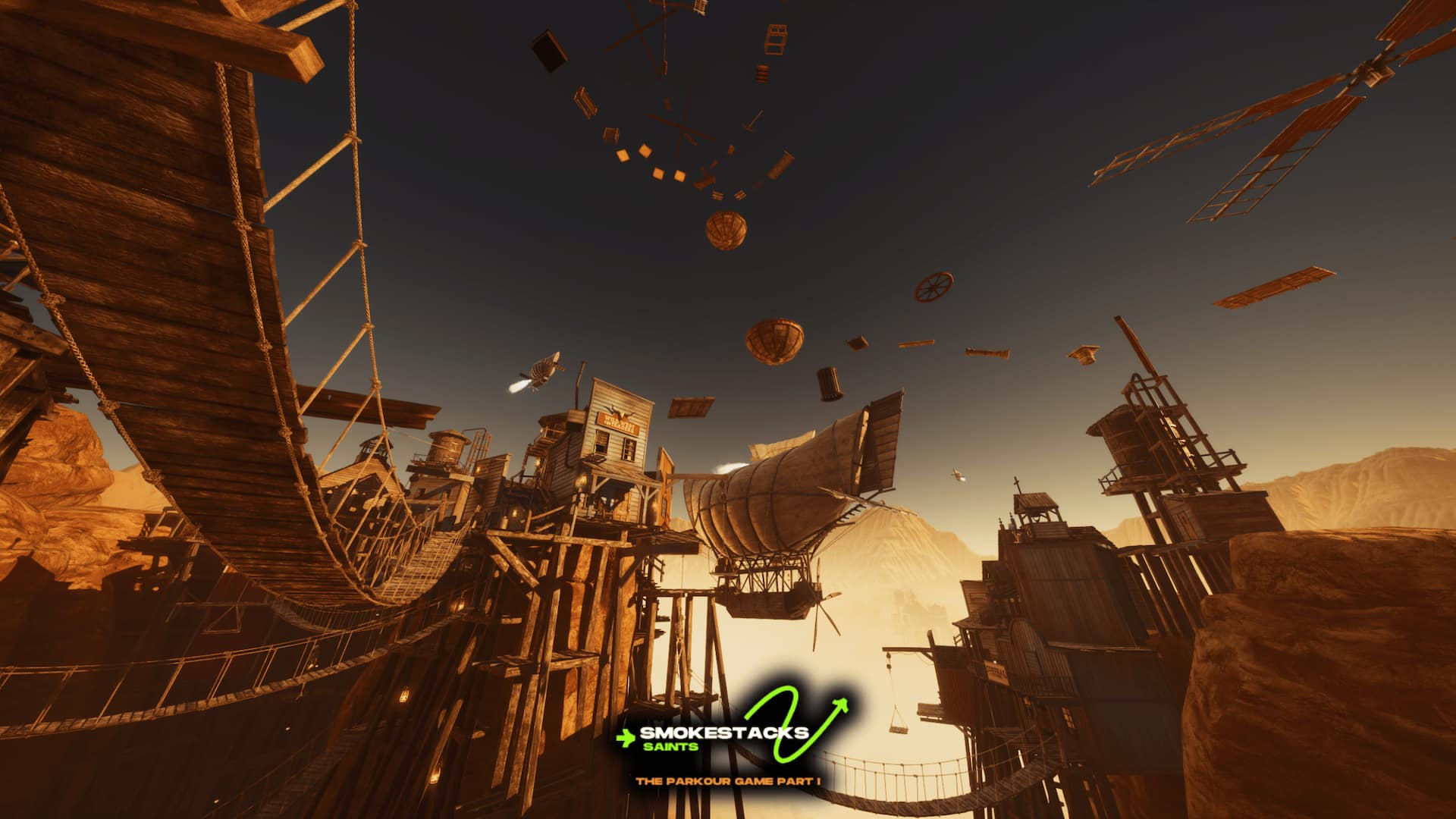 Smokestack Saints: The Parkour Game Part I
