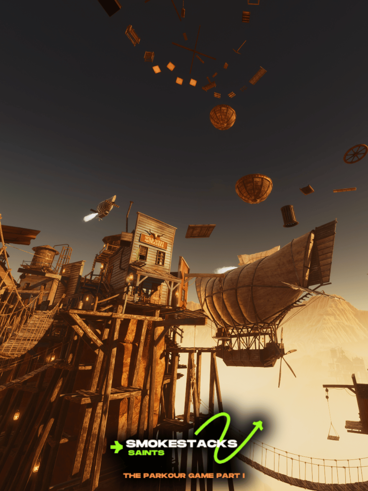 Smokestack Saints: The Parkour Game Part I