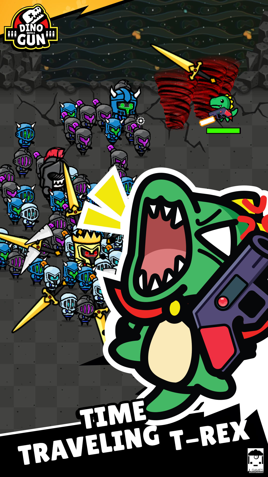 Dino with a Gun screenshot 1