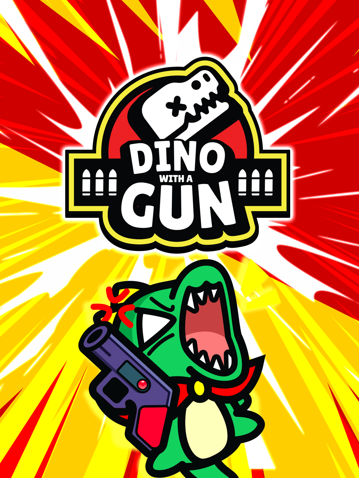 Dino with a Gun