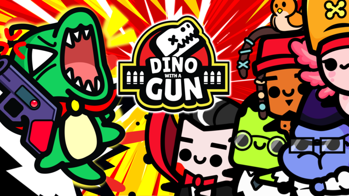 Dino with a Gun