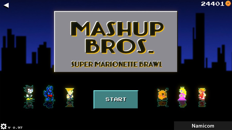 MASHUP BROS. Super Marionette Brawl
