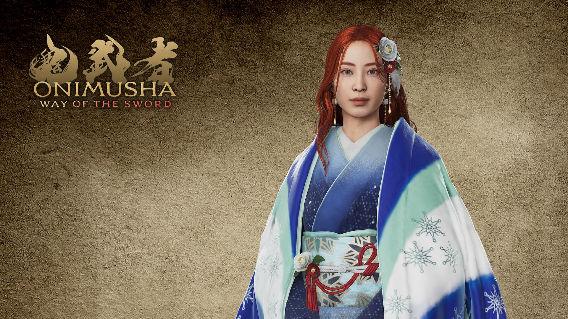 Onimusha: WotS - Outfit for the Oni Lady: Snow Camellia