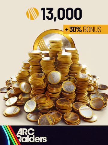 13,000 Raider Tokens