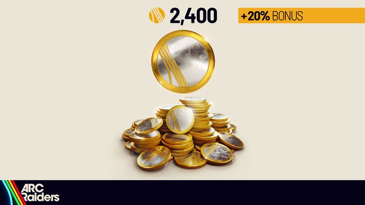 2,400 Raider Tokens