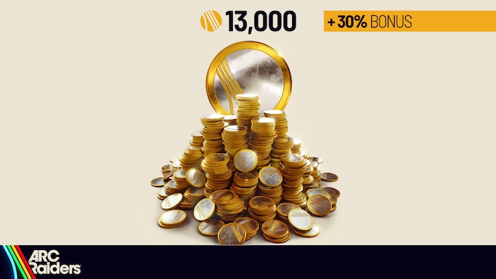 13,000 Raider Tokens