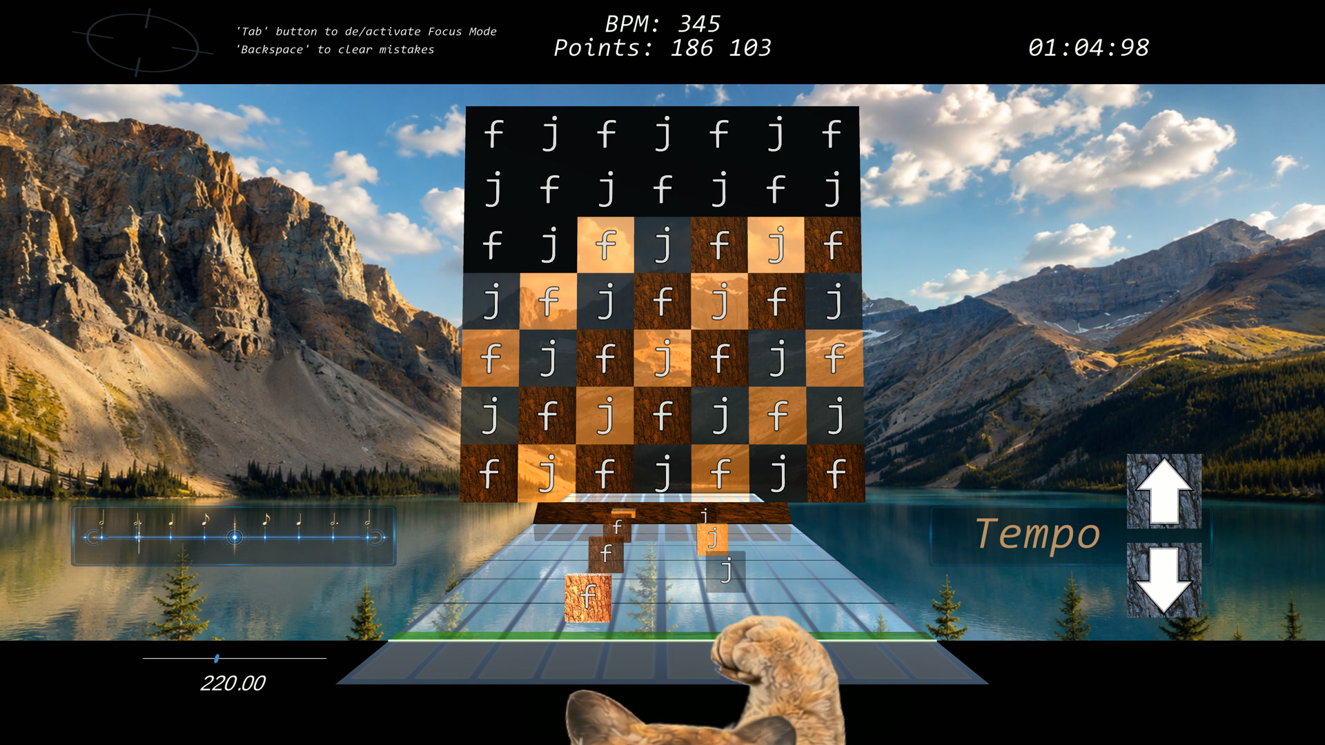 RhythmicTypeX screenshot 4