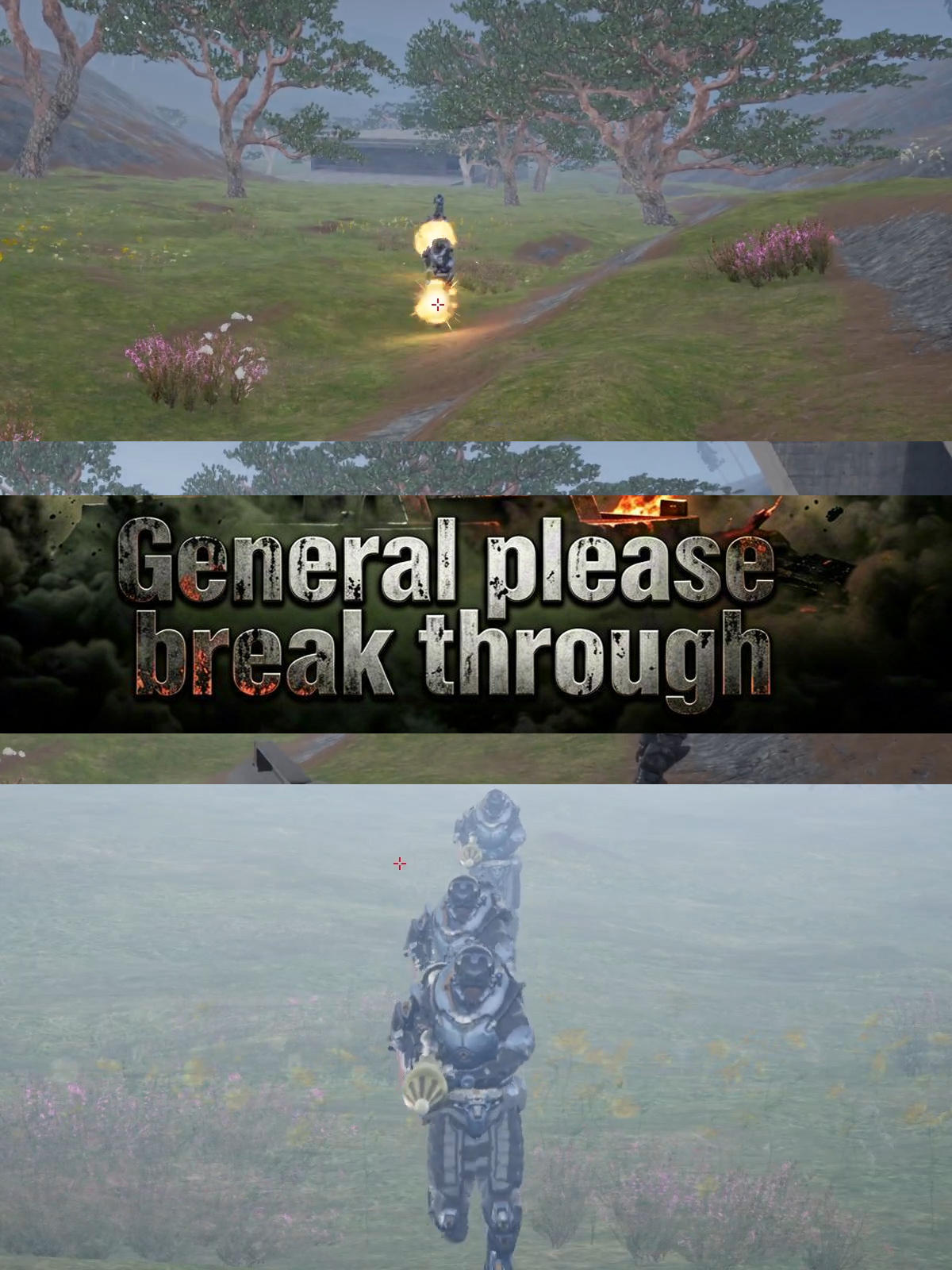 General please break through