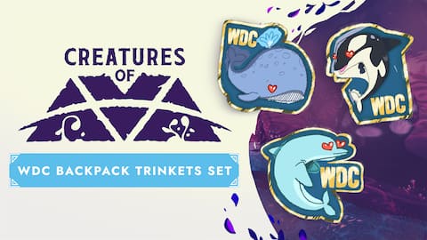 Creatures of Ava: WDC Charity Backpack Trinkets Set