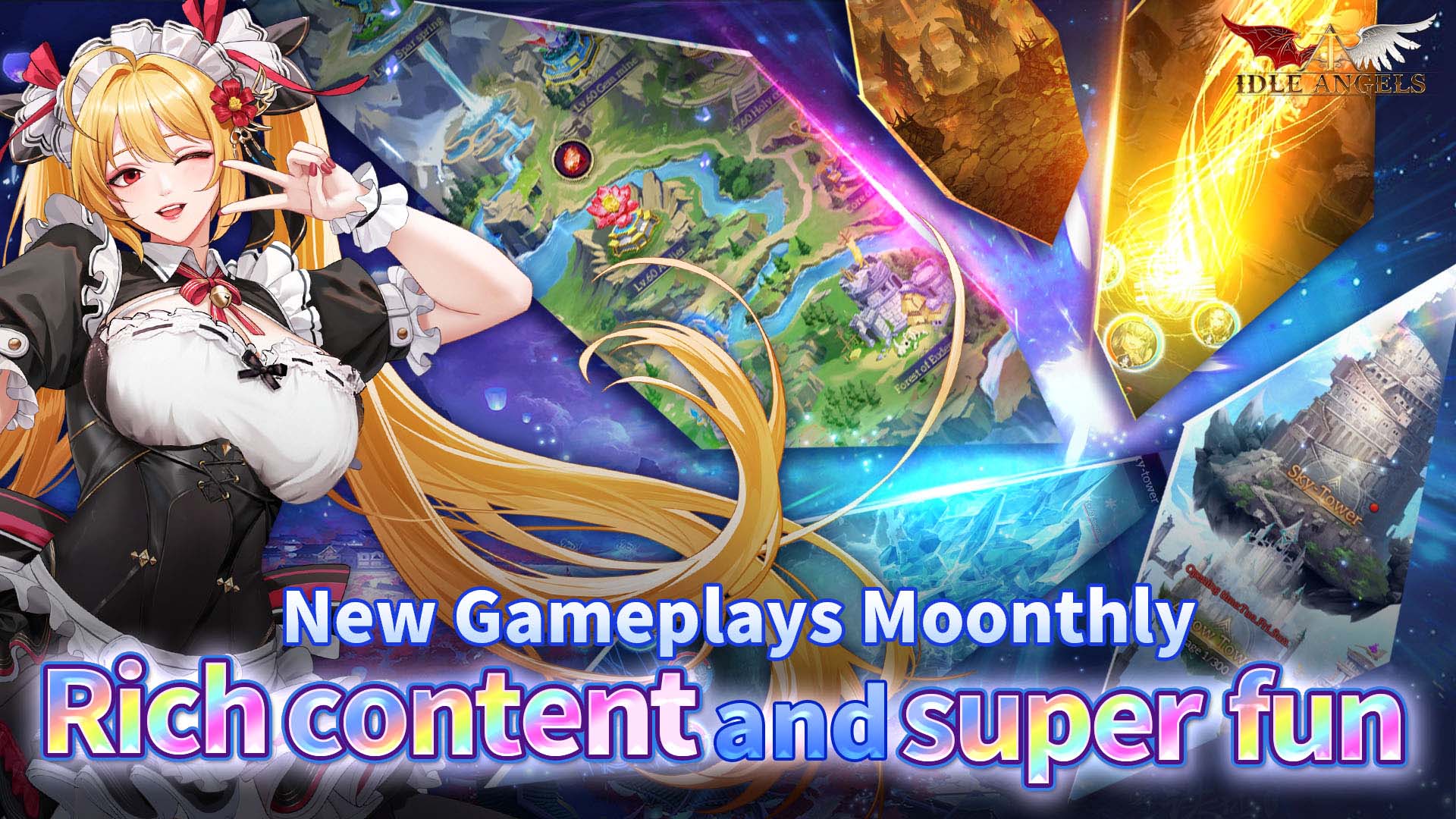 Idle Angels: Goddess' Warfare-kcqpd