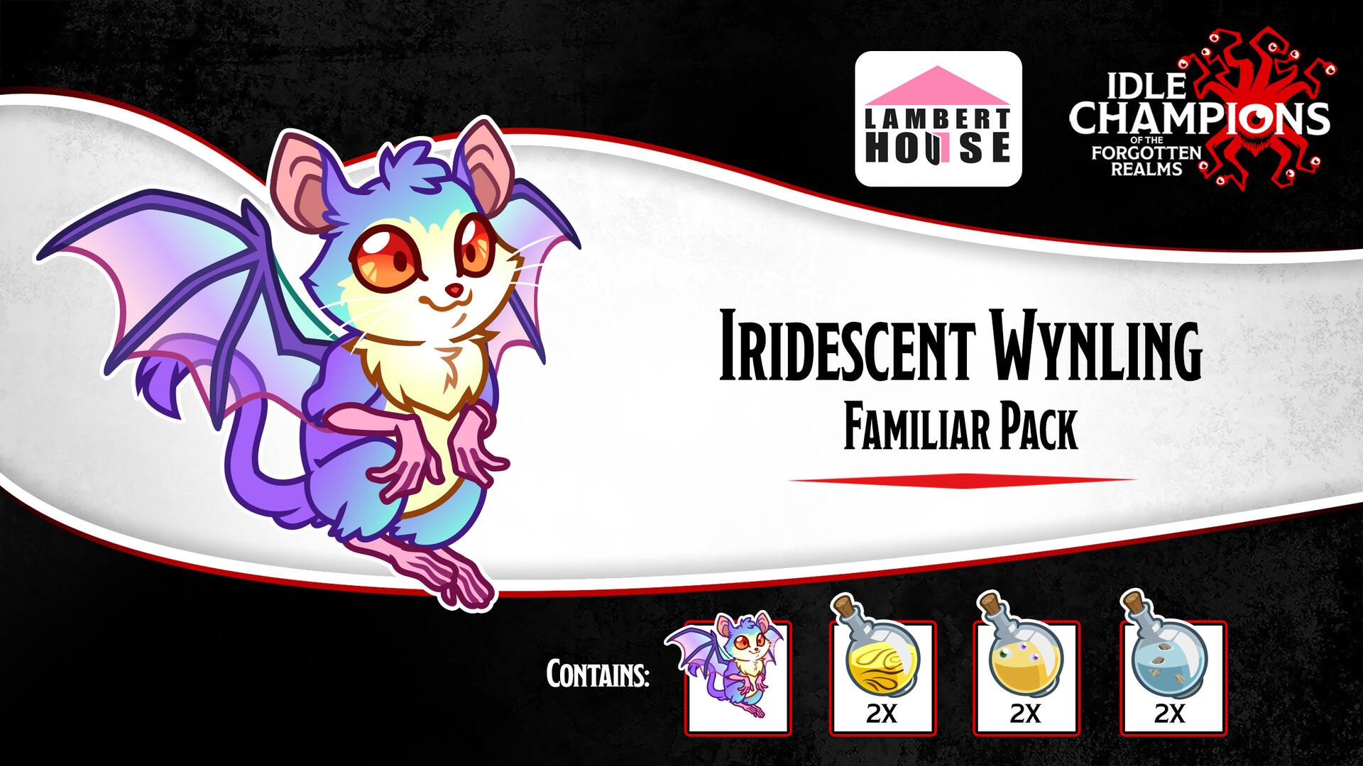 Iridescent Wynling Familiar Pack