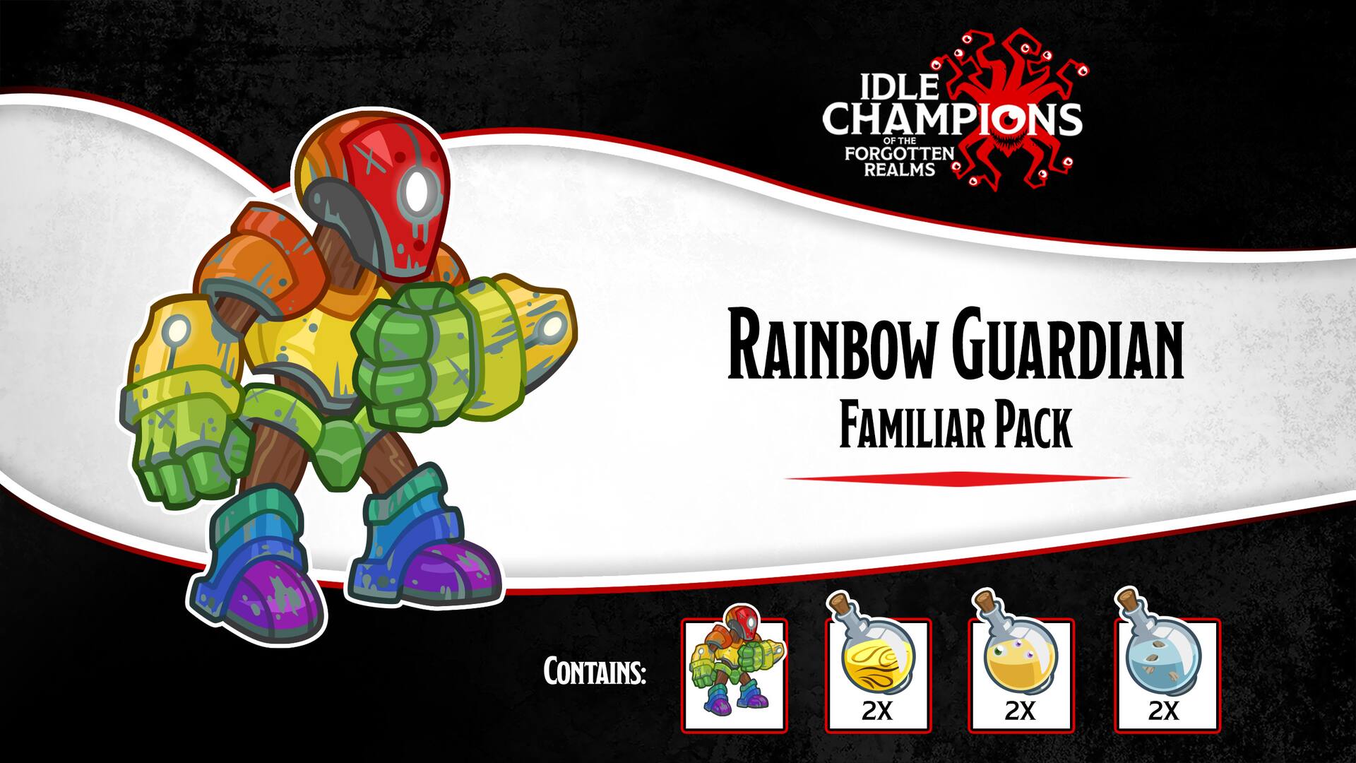 Rainbow Guardian Familiar Pack