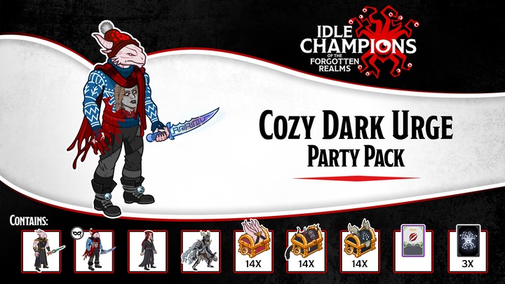 Cozy Dark Urge Party Pack