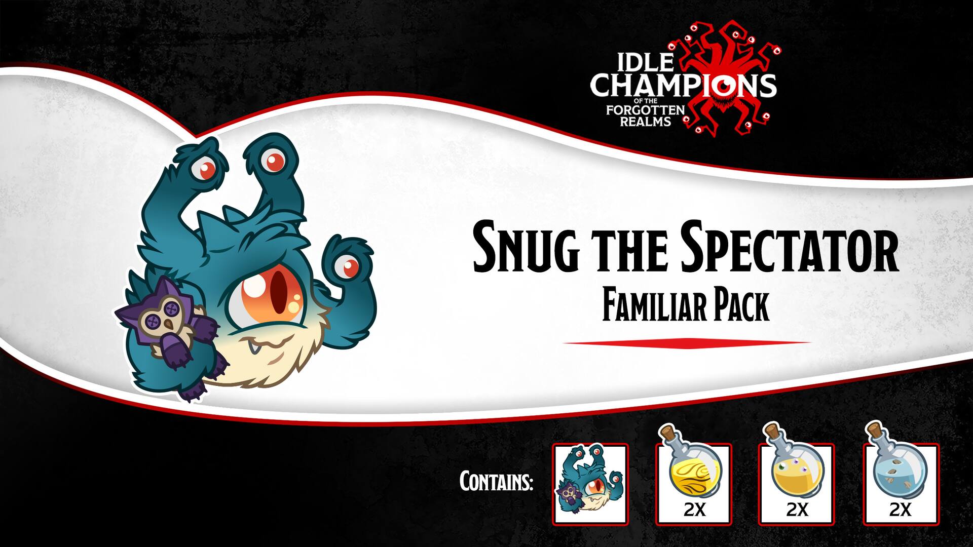 Snug the Spectator Familiar Pack