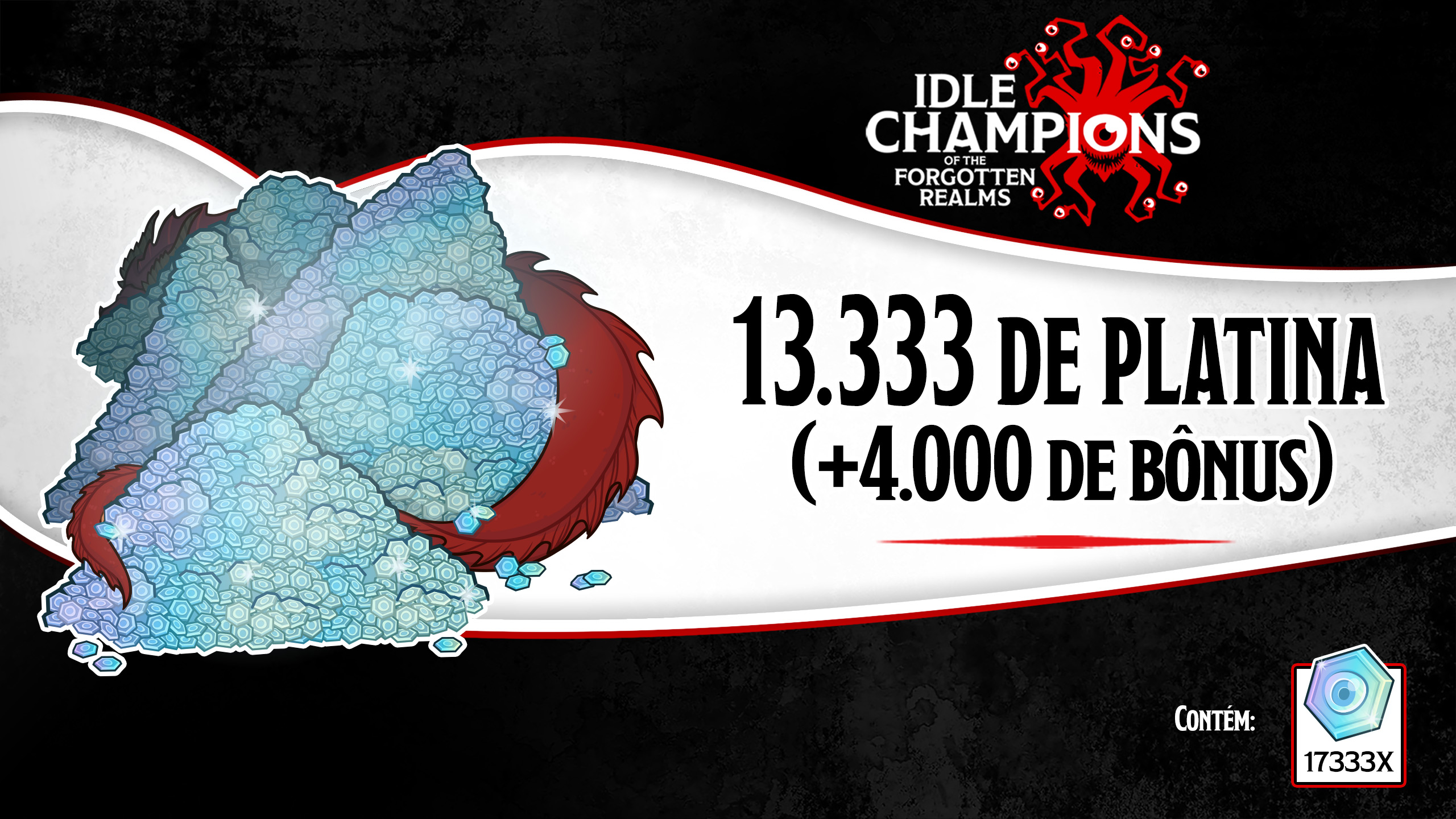 Idle Champions of the Forgotten Realms 13,333 (+4,000 Bonus) Platinum Offer