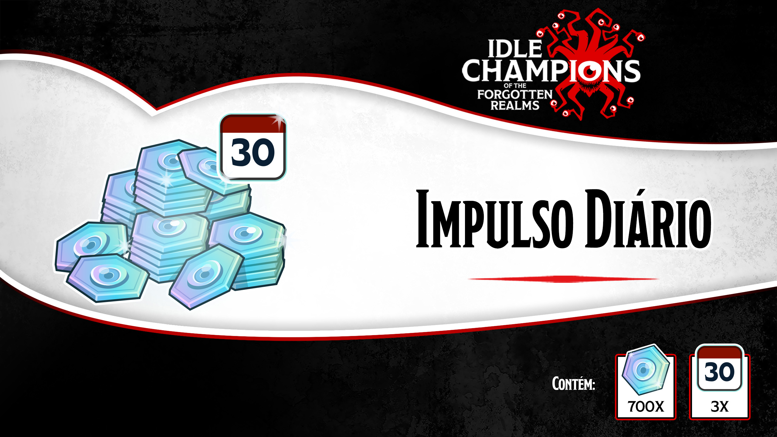 Idle Champions of the Forgotten Realms Platinum Daily Boost (30 Days) Offer