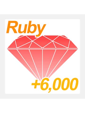 Get 6000 rubies.