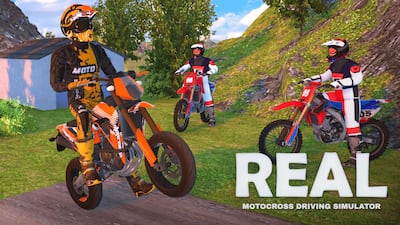 Real Motocross Driving Simulator