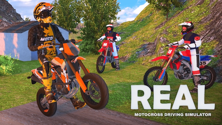 Real Motocross Driving Simulator