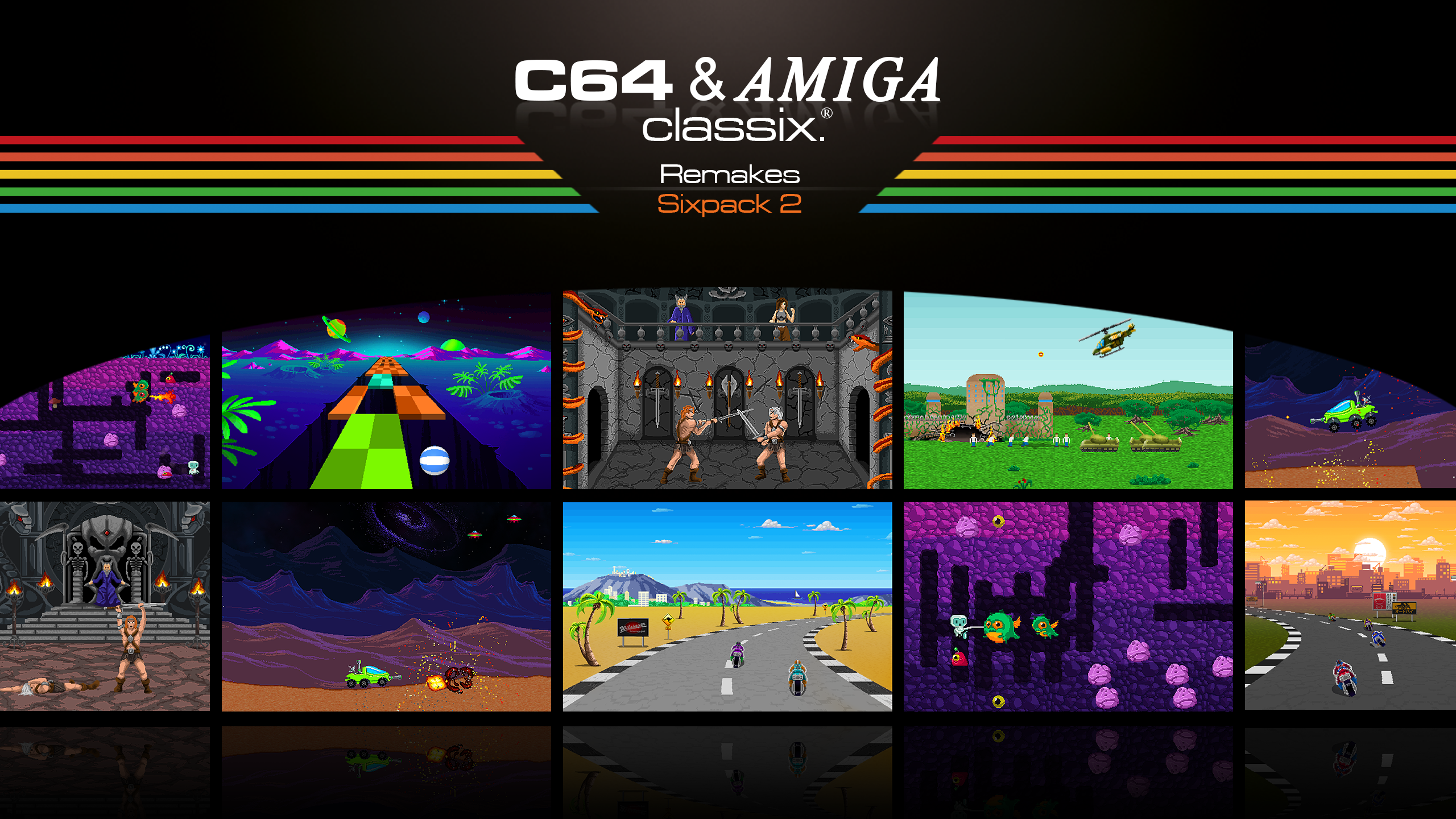 C64 and AMIGA Classix Remakes Sixpack 2