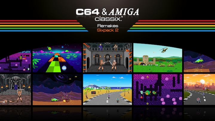 C64 and AMIGA Classix Remakes Sixpack 2
