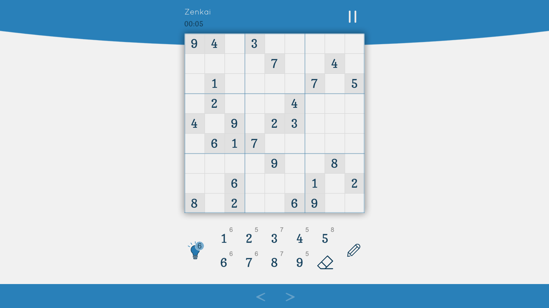 Sudoku Zenkai-1bw43