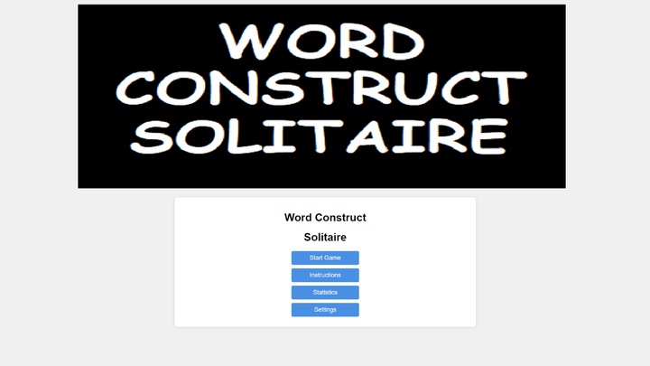Word Construct Solitaire