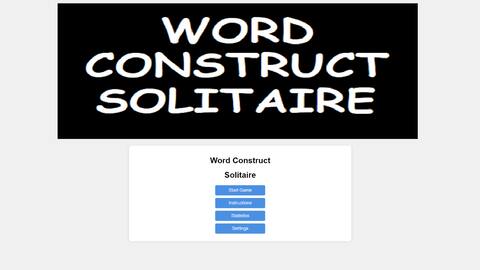 Word Construct Solitaire