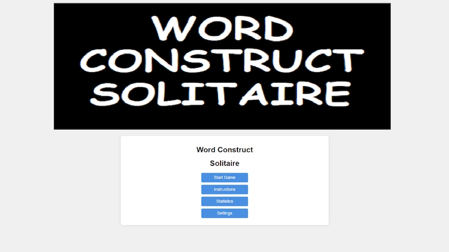 Word Construct Solitaire