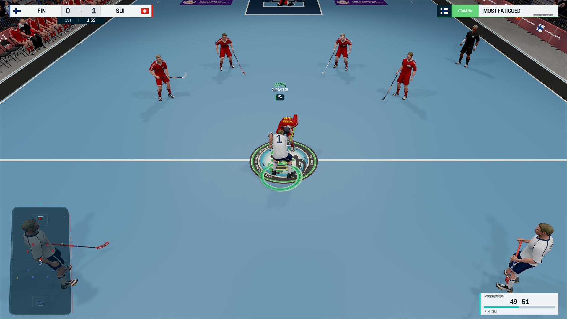 Floorball League 2-1184j