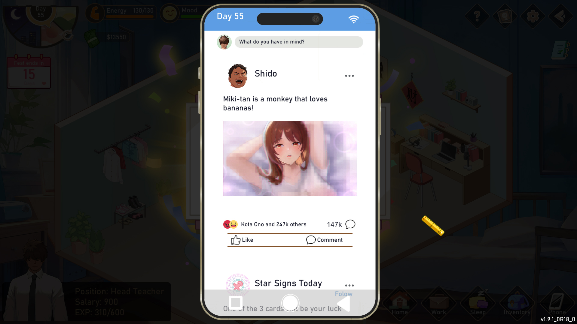 Love n Life: Lucky Teacher-1pgdn