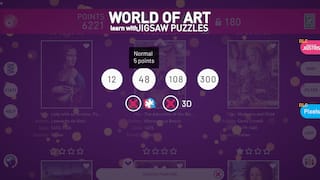 WORLD OF ART - learn with JIGSAW PUZZLES screenshot 2