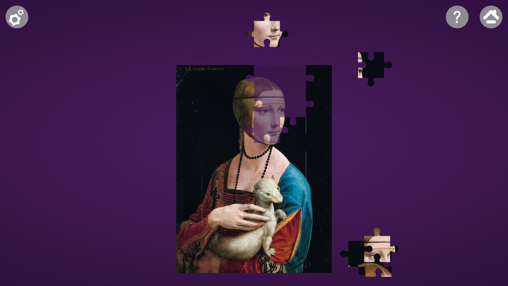 WORLD OF ART - learn with JIGSAW PUZZLES-15rkb