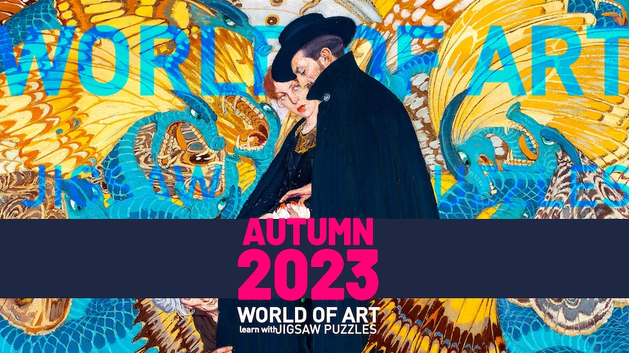 WORLD OF ART - learn with JIGSAW PUZZLES