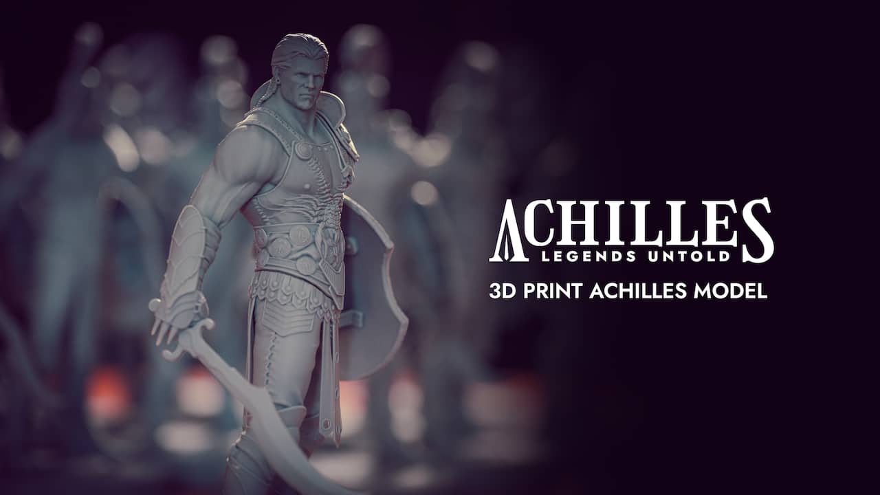 Achilles: Legends Untold - 3D Print Achilles Model