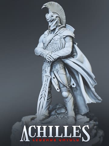 Achilles: Legends Untold - Mythic Hero 3D Figurine 2.0